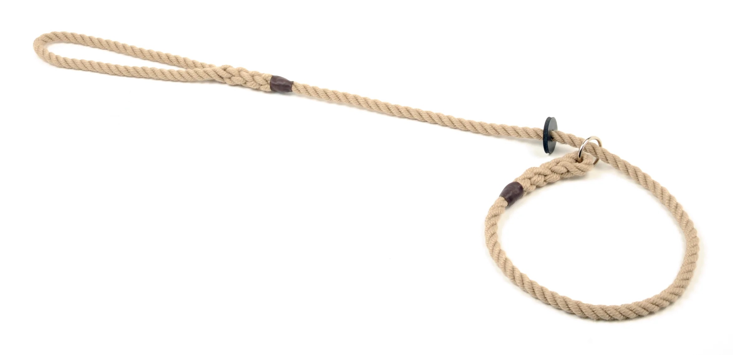 8mm Diameter Rope Slip lead with rubber stopper, 1.5m Length
