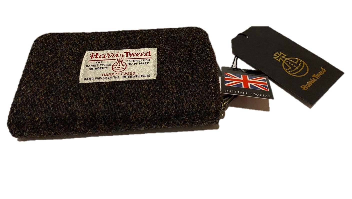 Amy Harris Tweed Zip Wallet