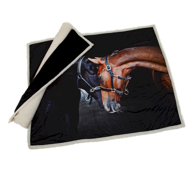 Horses Head Scene Throw