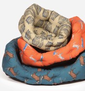 Woodland Range of Dog Beds and Duvets