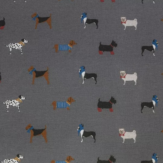FatFace Marching Dogs Pattern Deep Dog Duvet Spare Cover