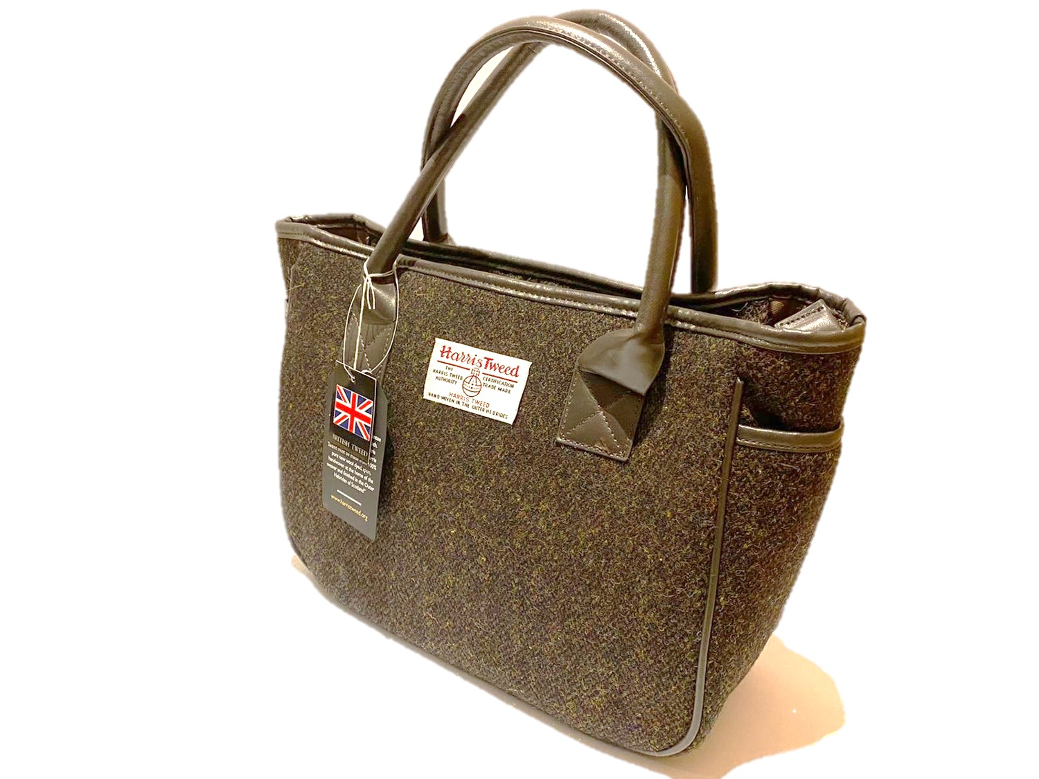 Amy Harris Tweed Bucket Tote Bag