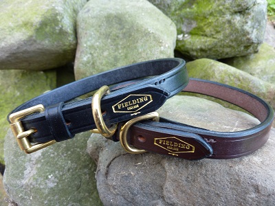 Flat Bridle Leather Collar