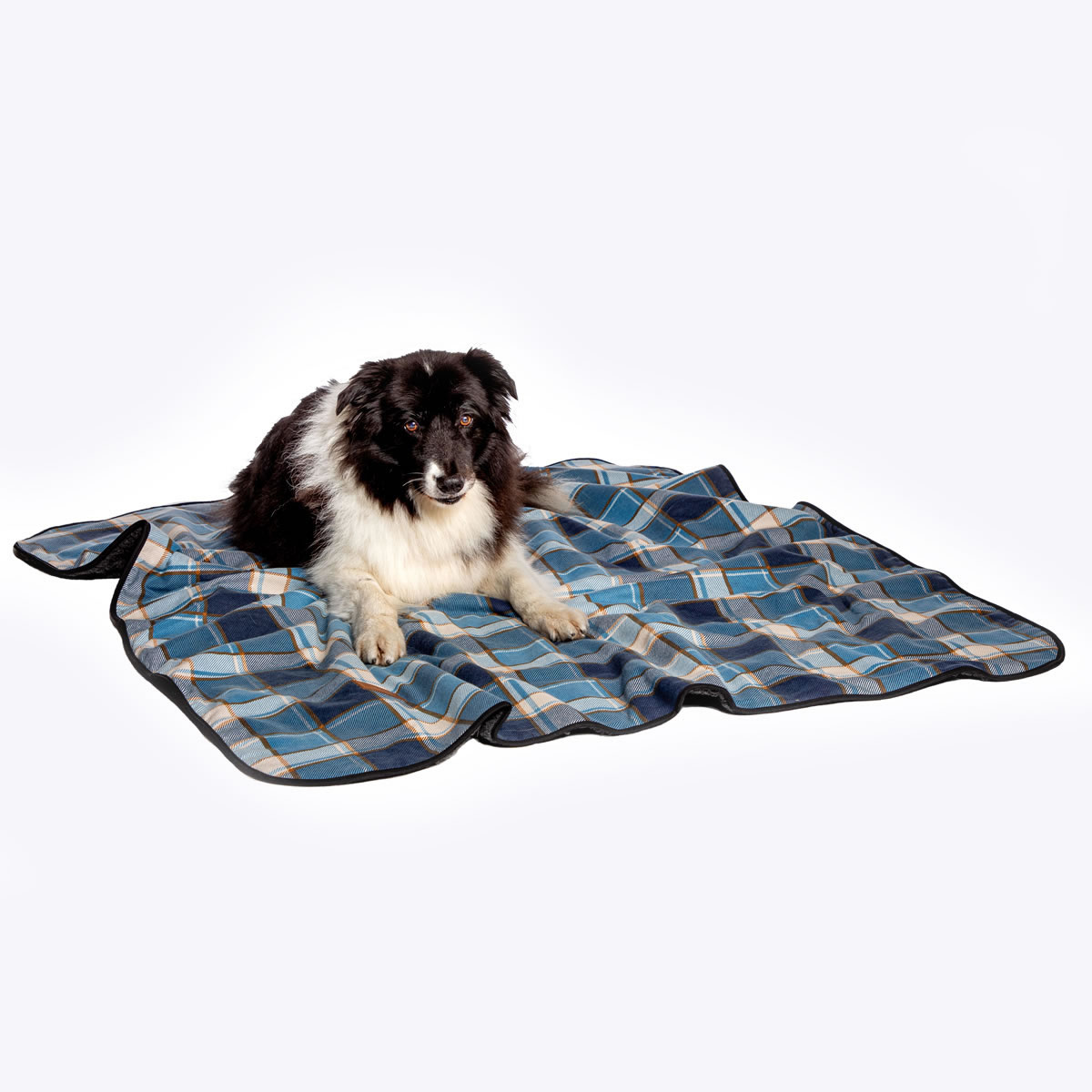 FatFace Fleece Check Blanket