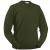 V-Neck Merino Lambswool Jumper in Loden - view 1