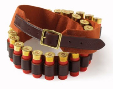 Brady 12 Gauge Webbing Cartridge Belt